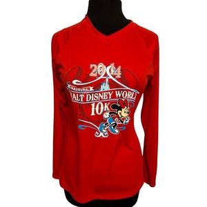 2014 Inaugural Walt Disney World 10K Minnie RunDisney Shirt Medium